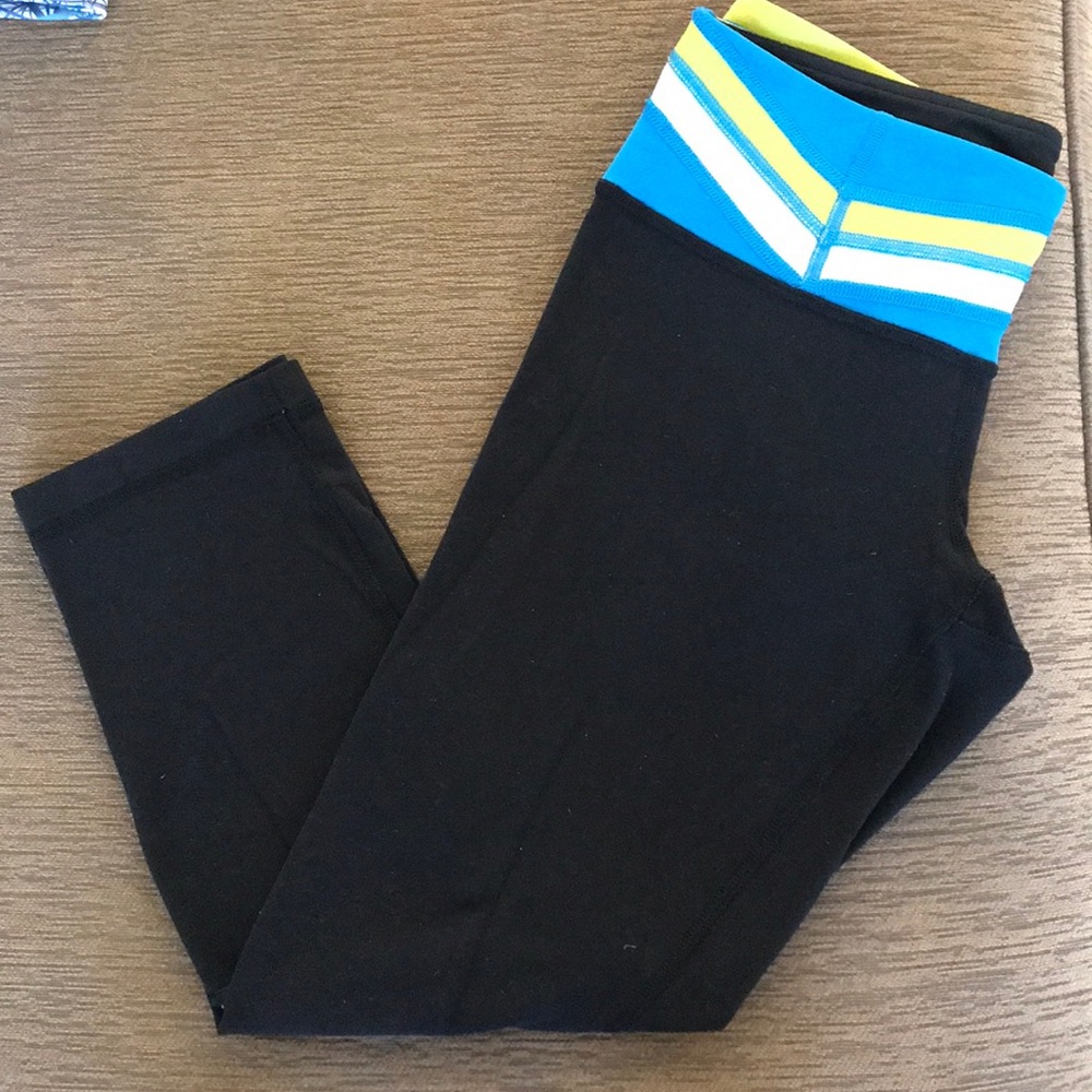 Lululemon wunder under crop (reversible)